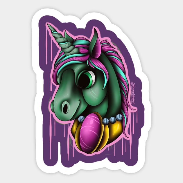 Unicorn Sticker by Timwould